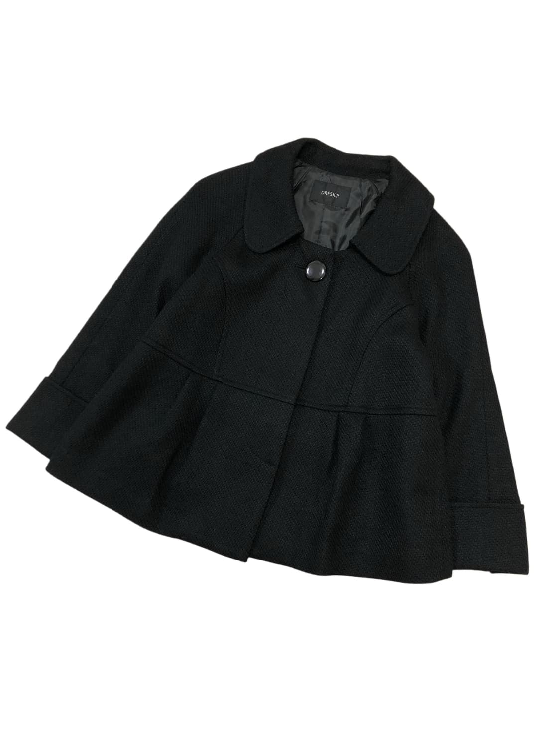 빈티지 블랙 숏 코트 상품이미지9