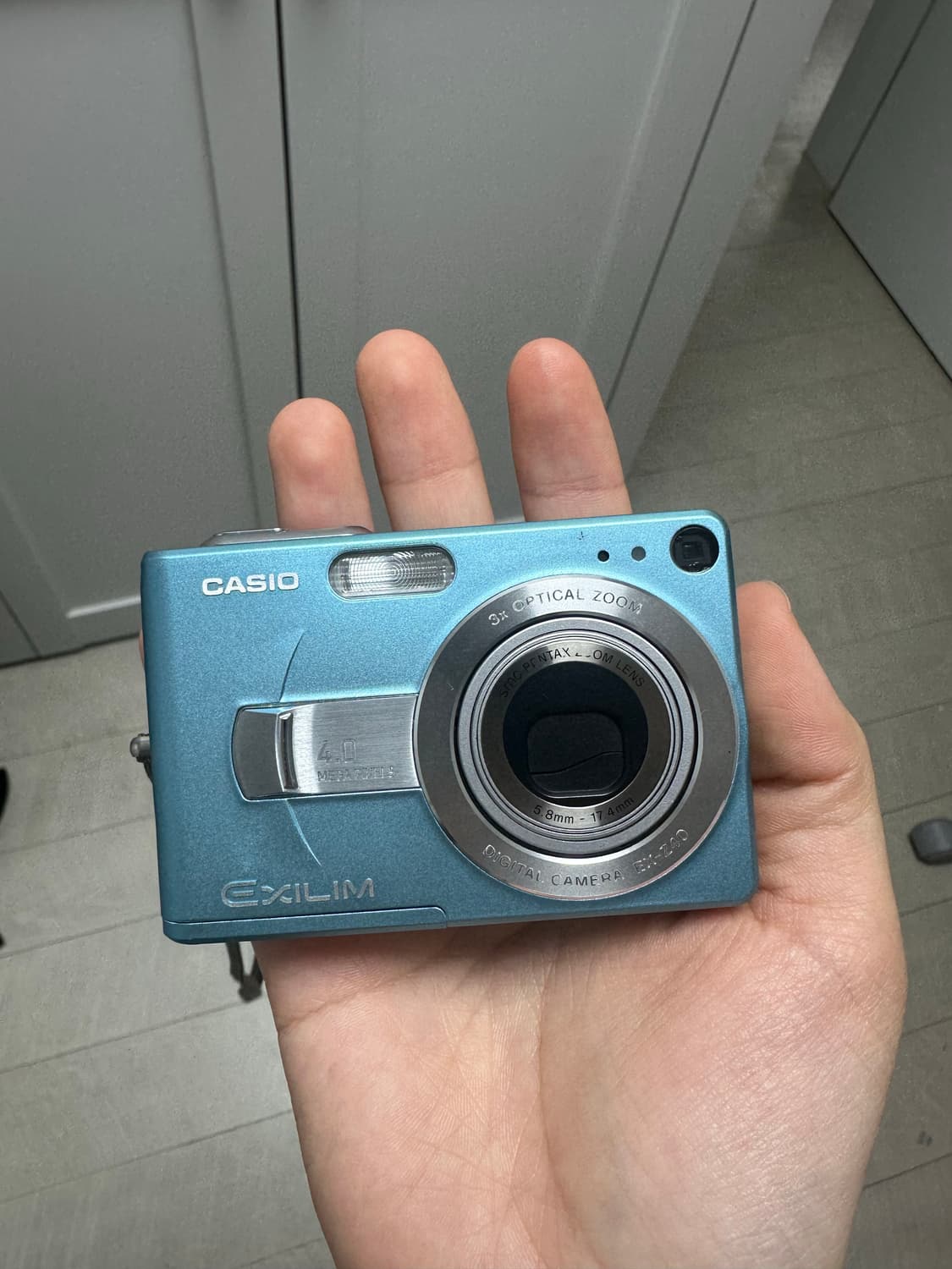 카시오 엑슬림 z40 블루 상품이미지1