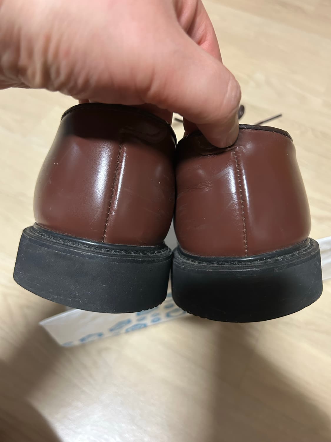 Bates 미해군 더비슈즈 285 사이즈 3만 상품이미지3