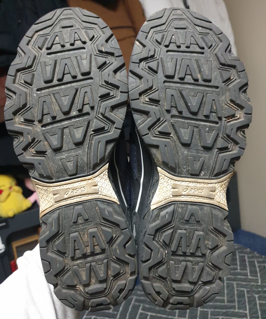 아식스 젤번쳐6 캐리어 그레이 블랙 (260) 상품이미지4