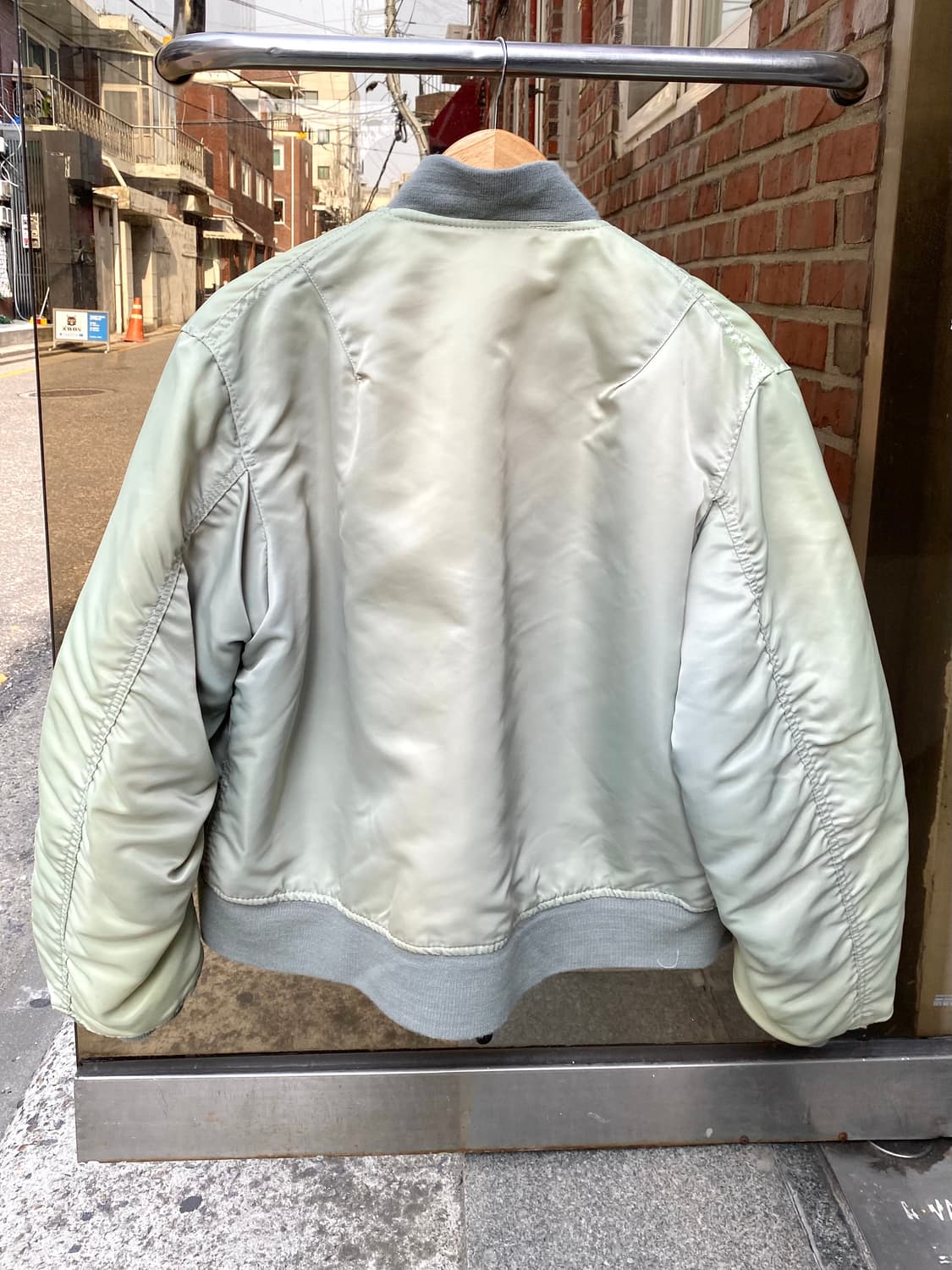 80~90s ALPHA INDUSTRIES sun faded ma-1 상품이미지8