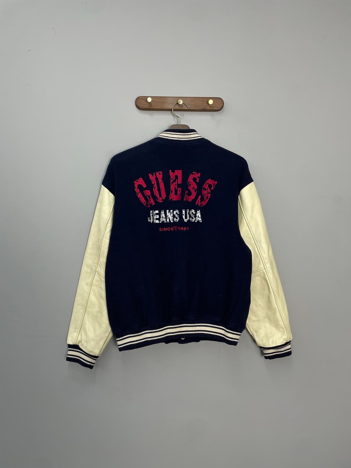 게스 90s 빈티지 암레더 바시티 자켓 H2195 상품이미지4