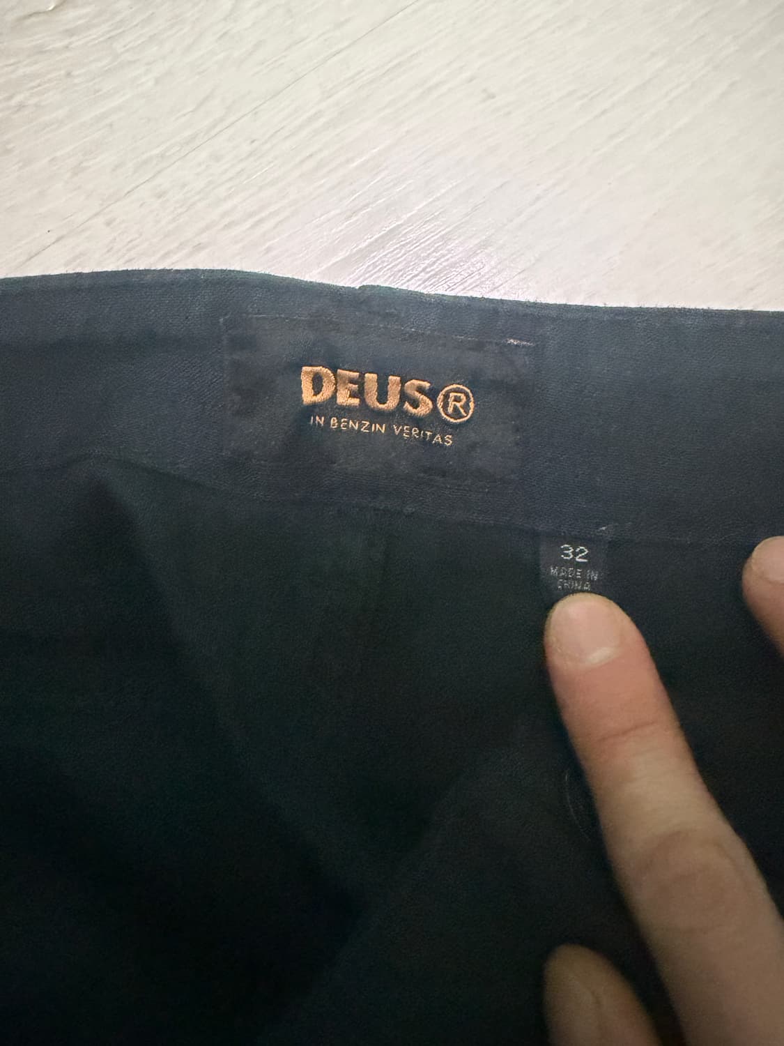 데우스 코듀라 퍼티그 팬츠 판매합니다 상품이미지5