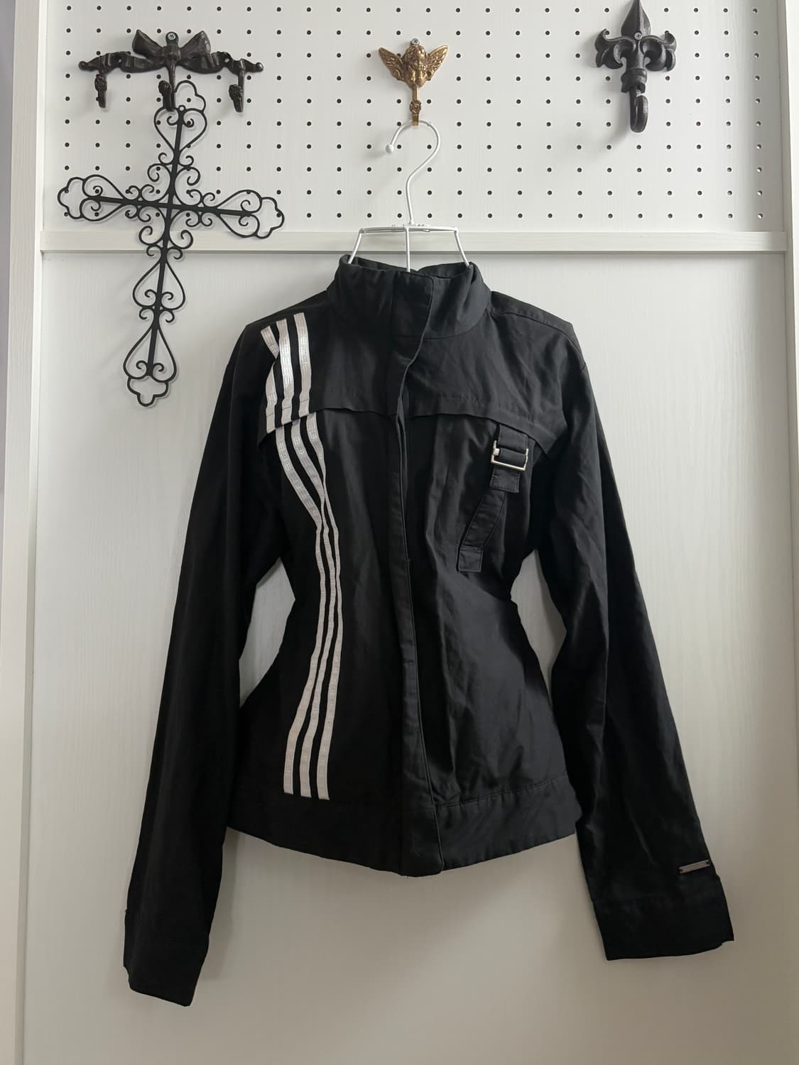 • Adidas Three-Line High Neck Jacket 상품이미지1