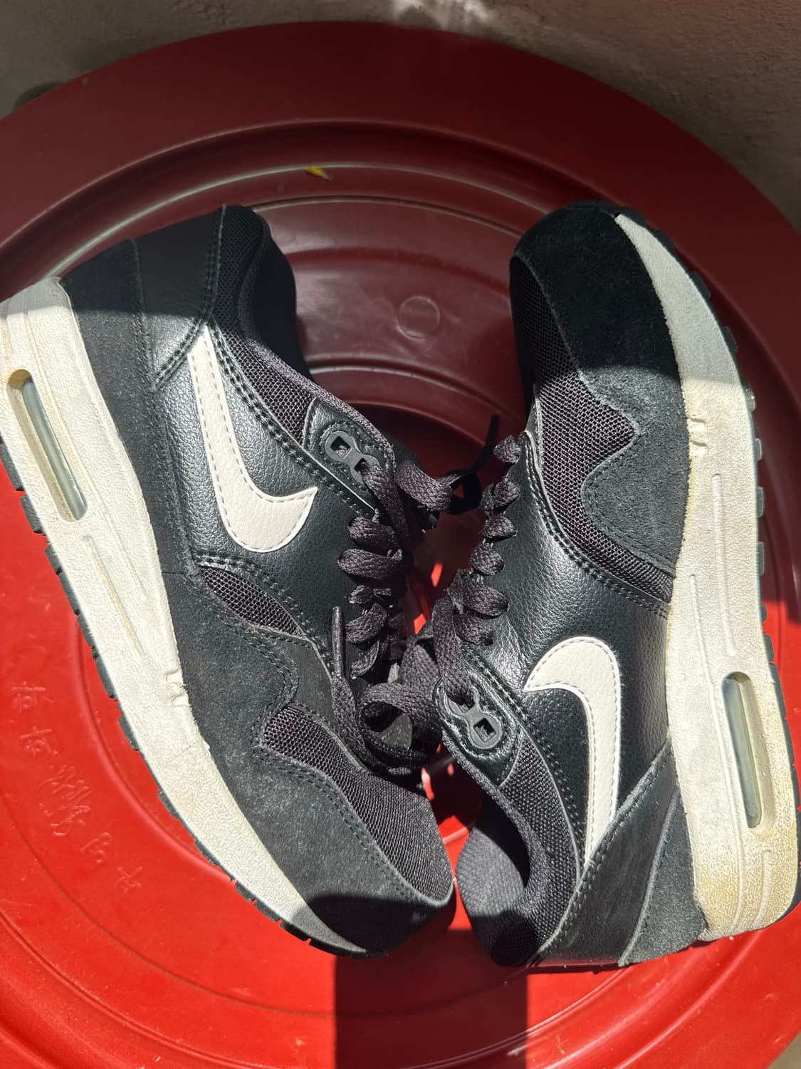 [235] 나이키 에어맥스1에센셜 검흰 상품이미지7