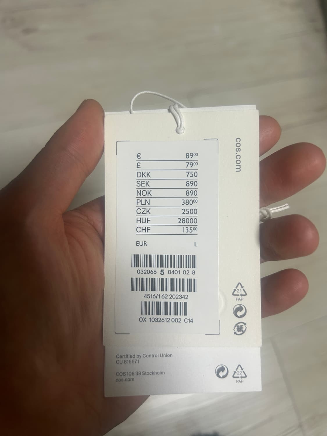 코스 오픈 카라 모헤어 니트 상품이미지8