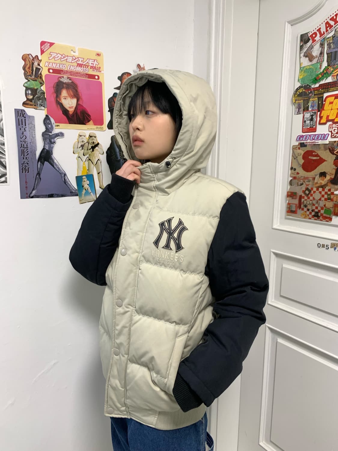 MLB 뉴욕 양키스 패딩 자켓 상품이미지5