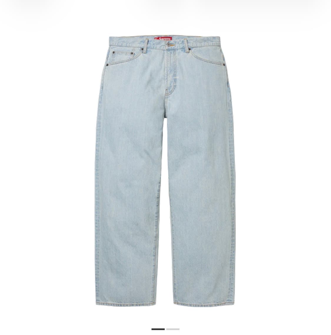 슈프림 배기 진 라이트 워시드 인디고 30 상품이미지1