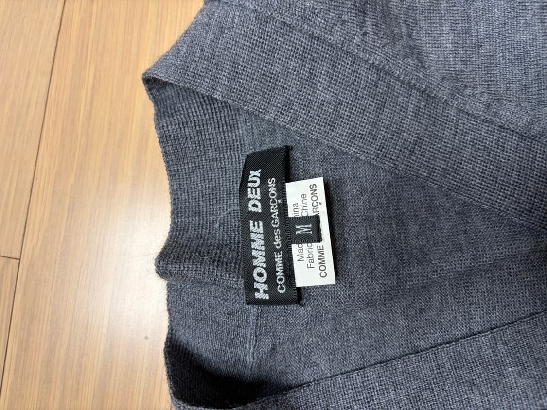 꼼데 니트 가디건 M사이즈 상품이미지3