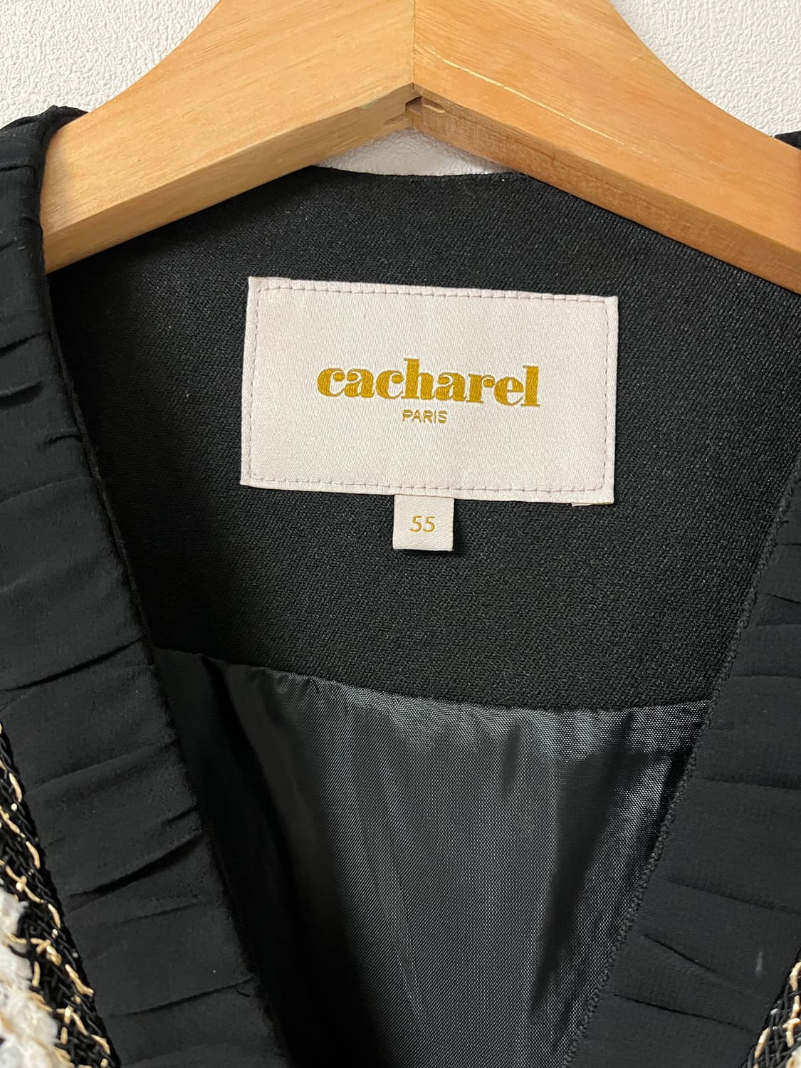 까사렐 트위드 조끼 베스트 미착용 상품이미지3