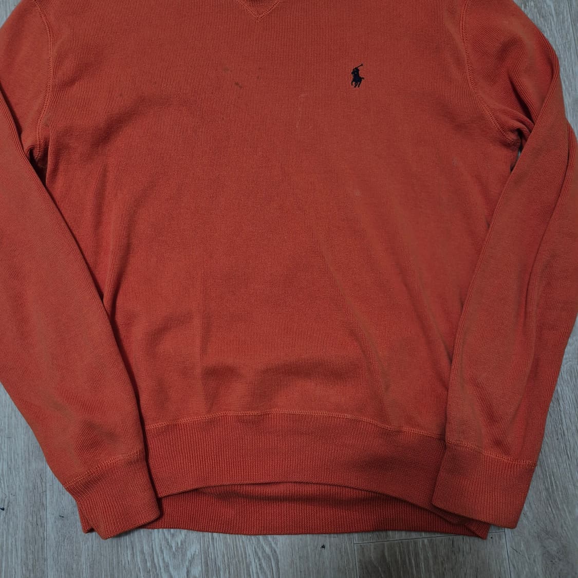 폴로 랄프로렌 스몰포니 오랜지 니트 S(90) 상품이미지3