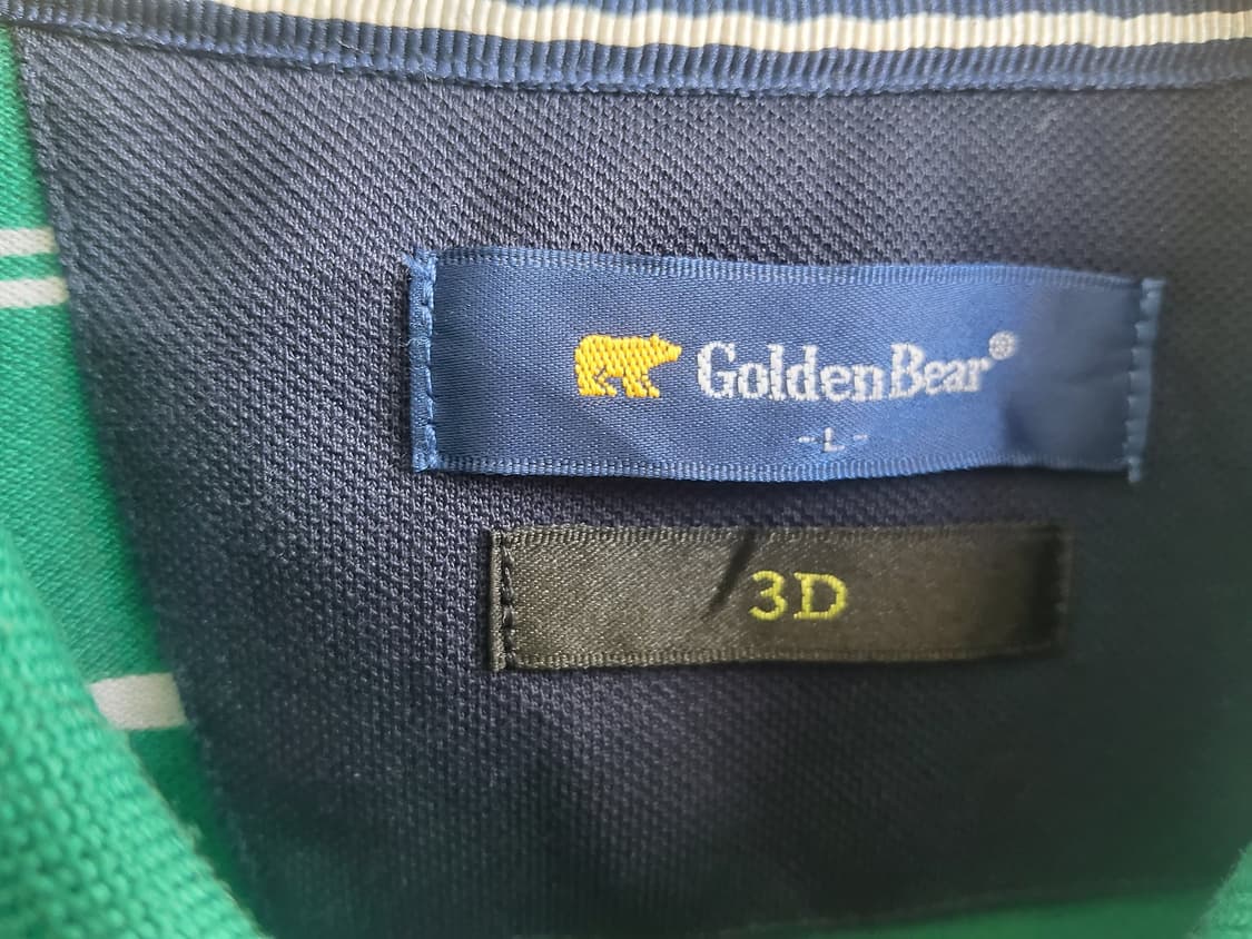 GOLDEN BEAR 골든베어 코튼 반팔 카라티 L PK티 피케티 상품이미지5