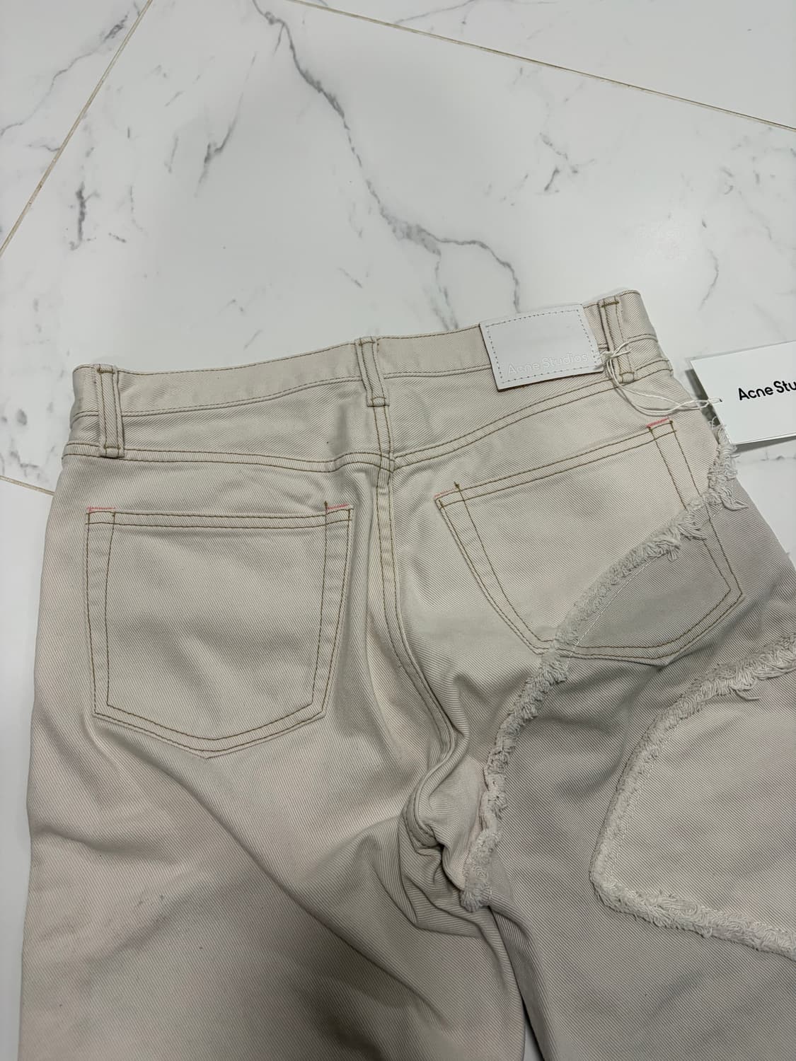 (새상품) Acne Studios 별 패치 데님 팬츠 상품이미지6