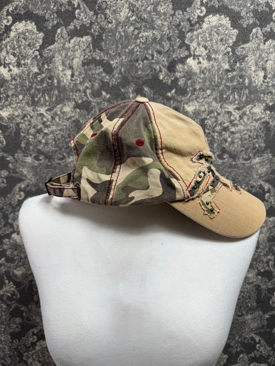 rudolph valentino 발렌티노 카모 볼캡 상품이미지2