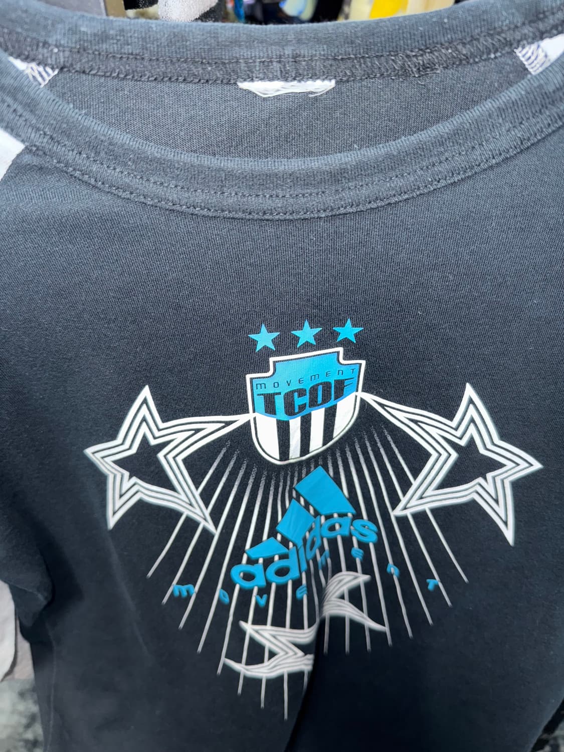 ADIDAS 스타 로고 래글런 탑 상품이미지7