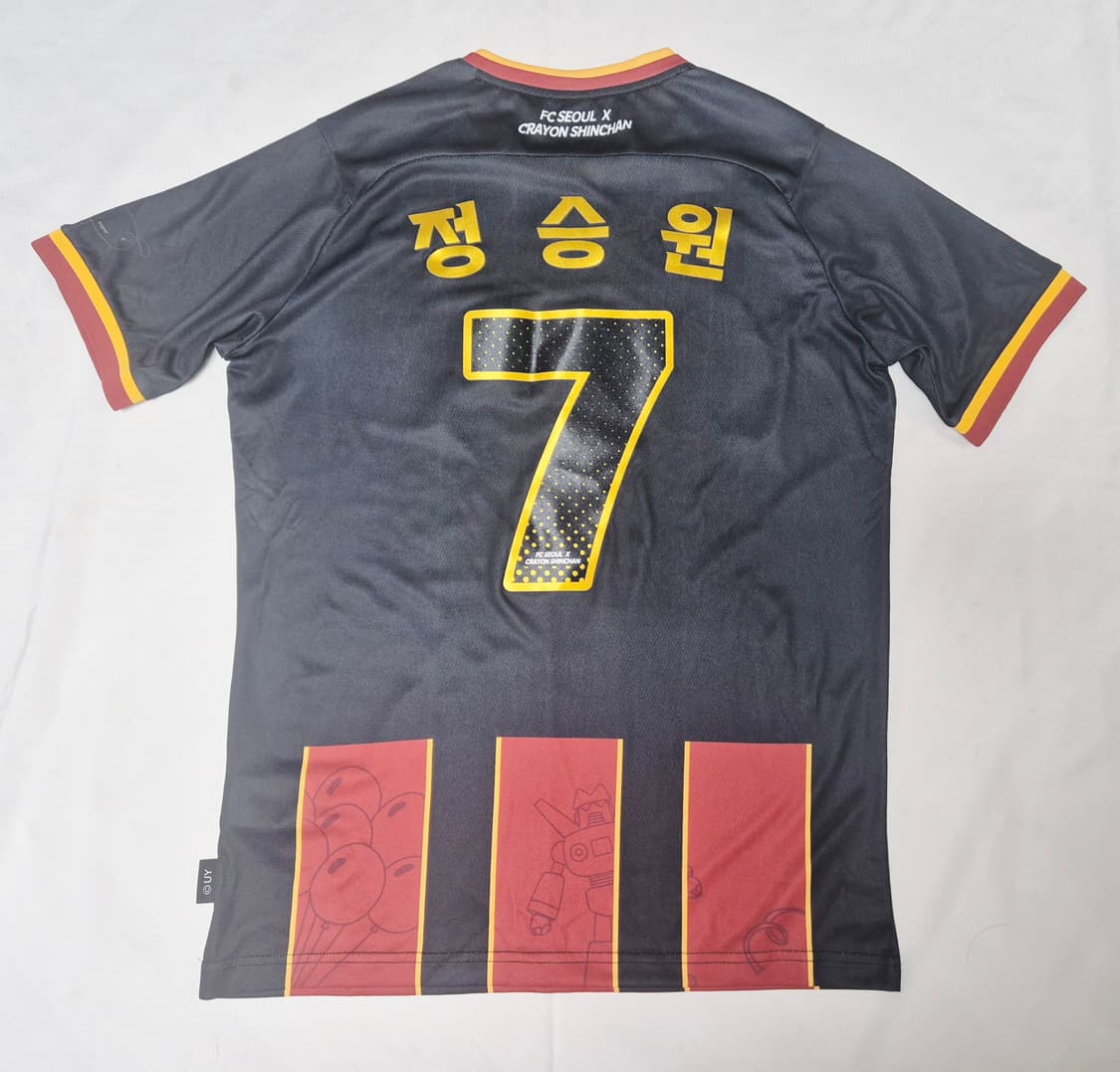 FC 서울 짱구는 못말려 콜라보 정승원 유니폼 팝니다 상품이미지2