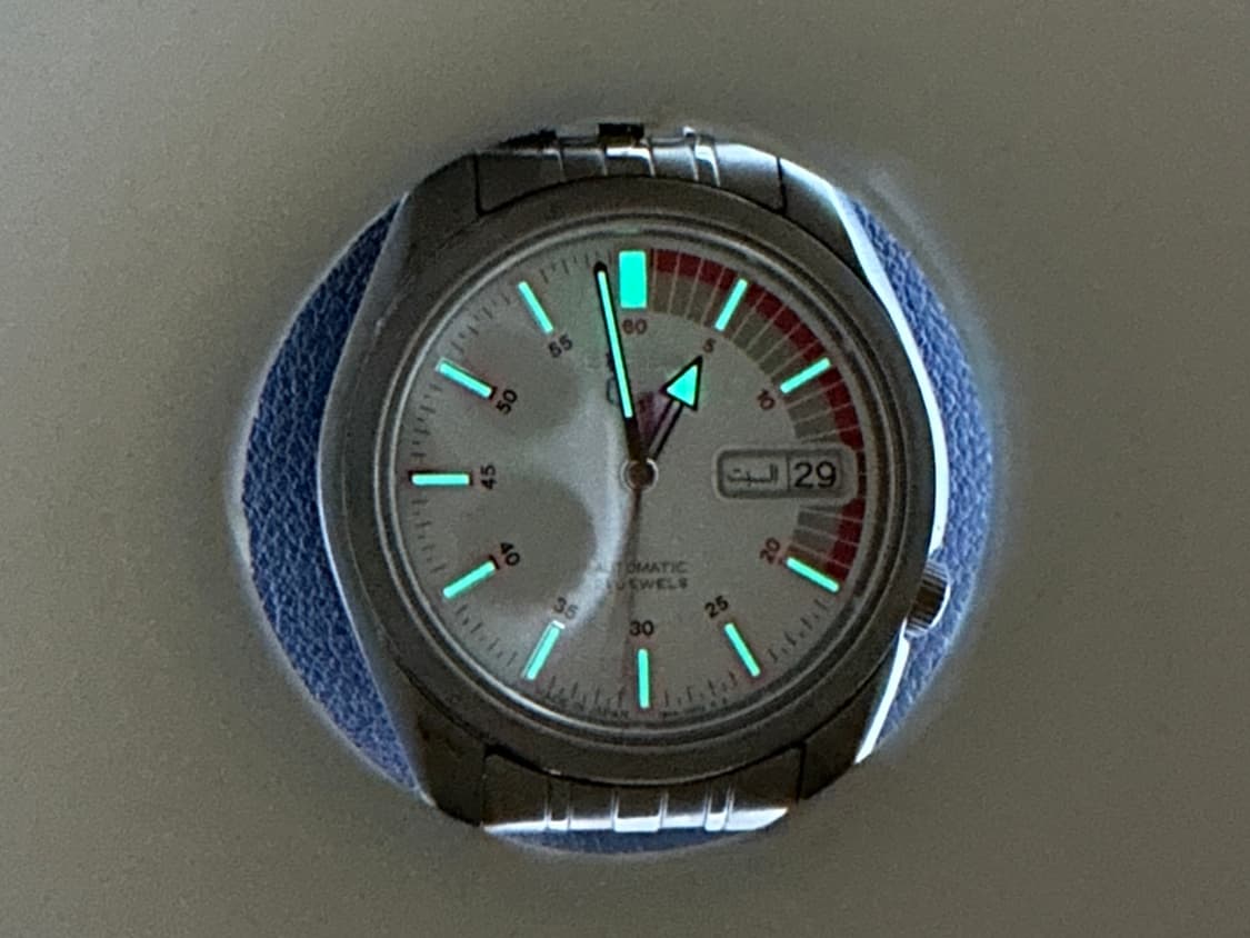 [빈티지] 세이코 5 오토매틱 SNK369 J1 "스피드 레이서" 상품이미지7