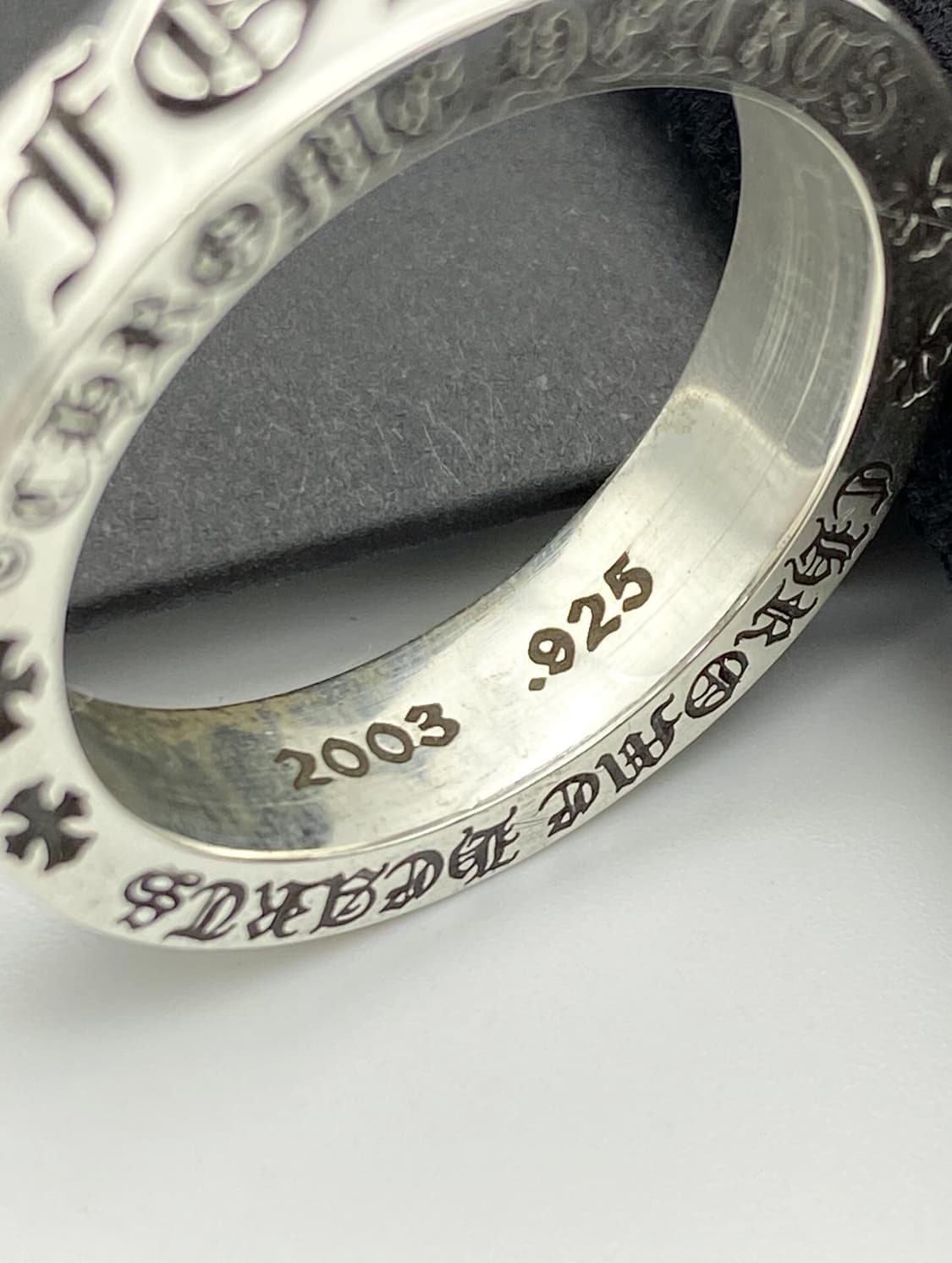 [US8,US11] 크롬하츠 포에버링 스페이서 실버 6mm 상품이미지5