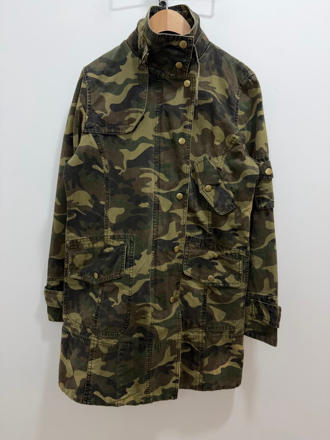 밀리터리 그런지 y2k 카고 코트 상품이미지5