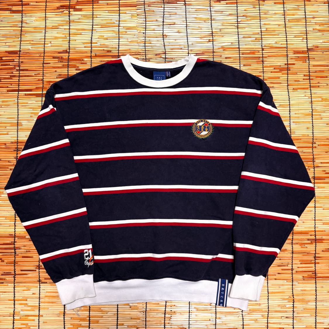 로맨틱 크리운 럭비 맨투맨 L 상품이미지1