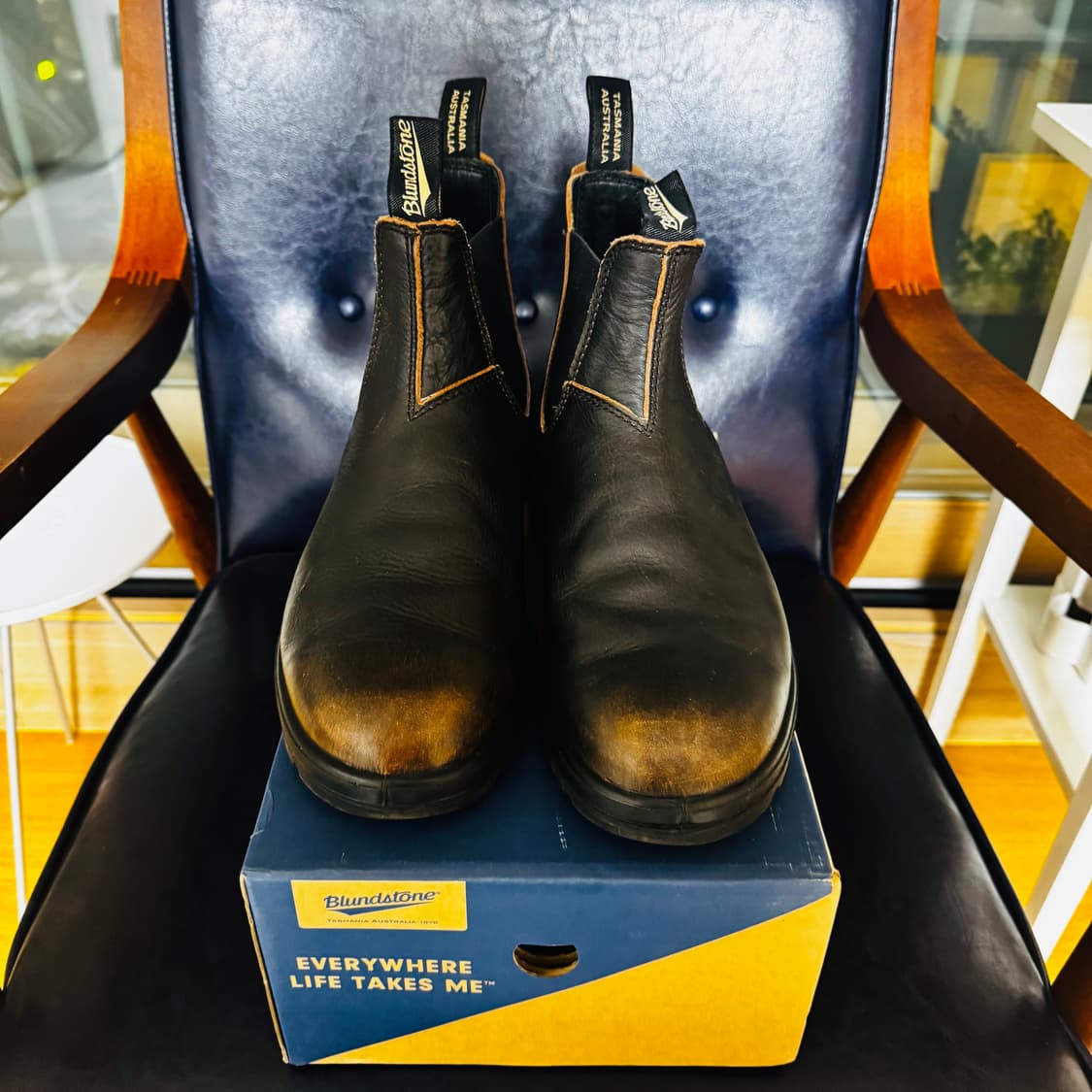 블런드스톤 첼시부츠 2440 빈티지브라운 9사이즈 상품이미지1