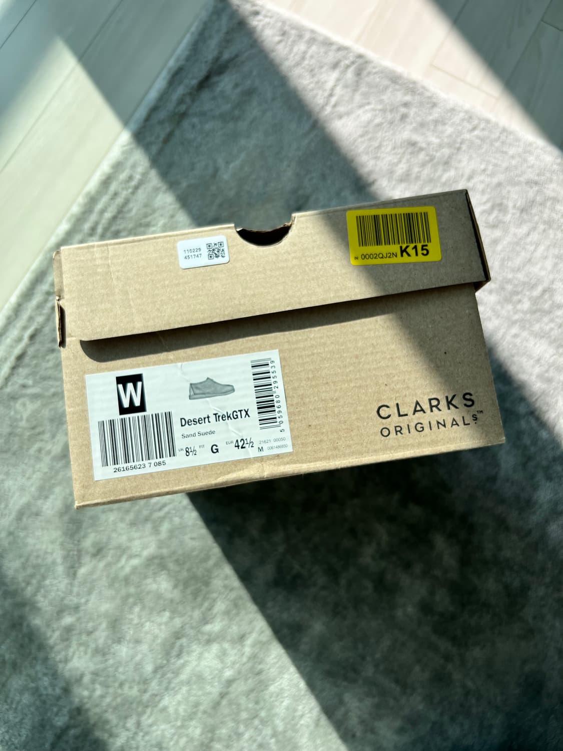 데저트트랙 고어텍스 샌드스웨이드 UK 8.5 상품이미지7