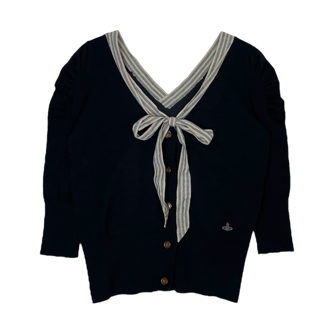 비비안웨스트우드 오브 리본 가디건 상품이미지1