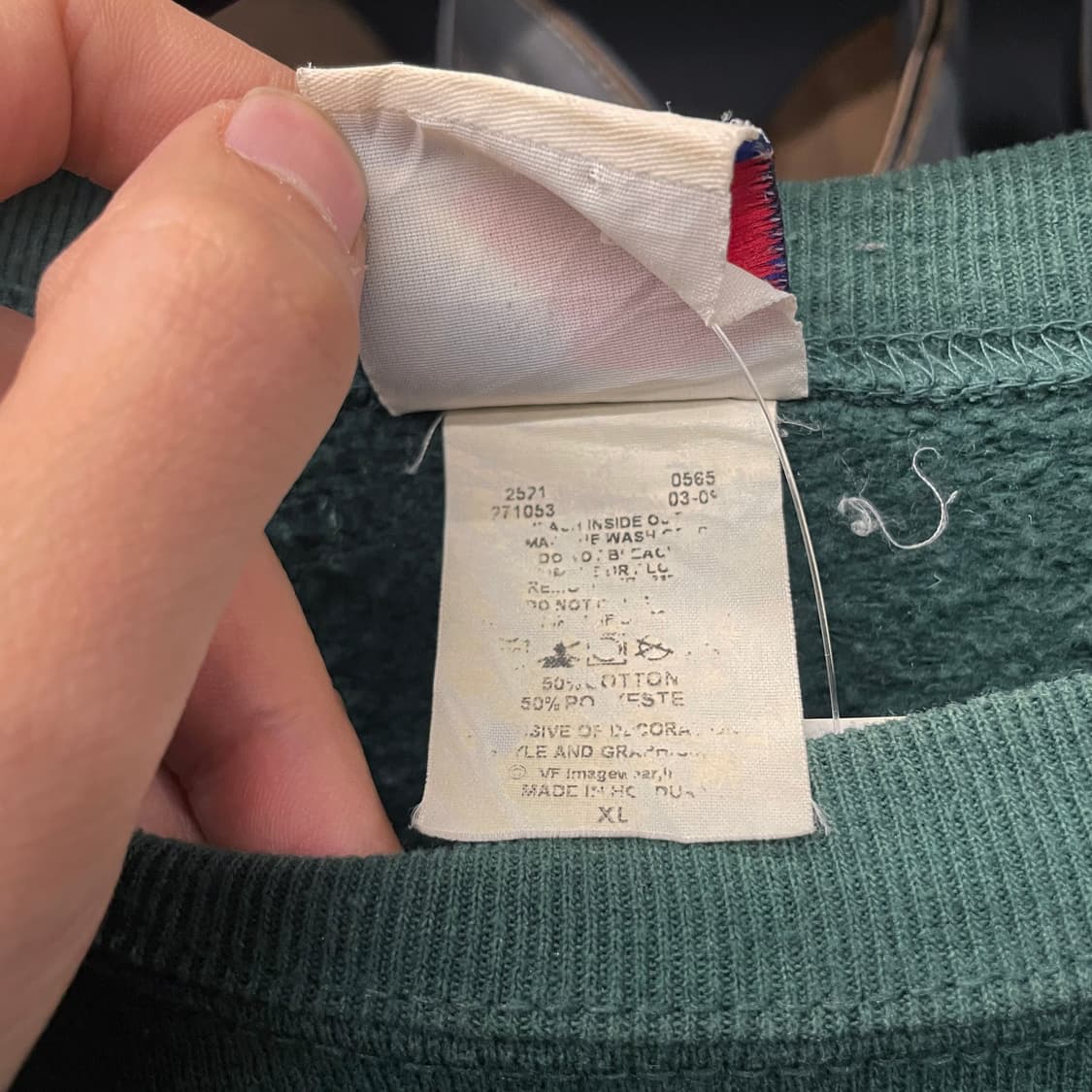 90s 마제스틱 노트르담 유니버시티 맨투맨 스웻 셔츠 N109 상품이미지7