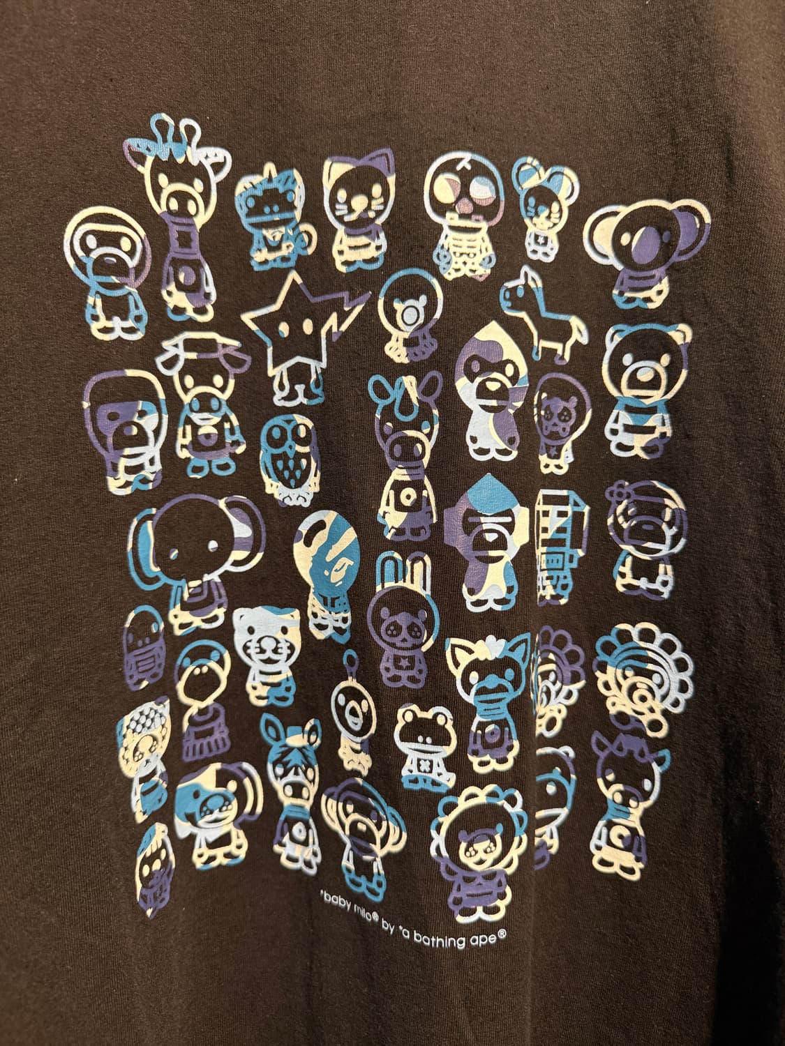 베이프 베이비 마일로 A to Z 티셔츠 2XL 상품이미지4