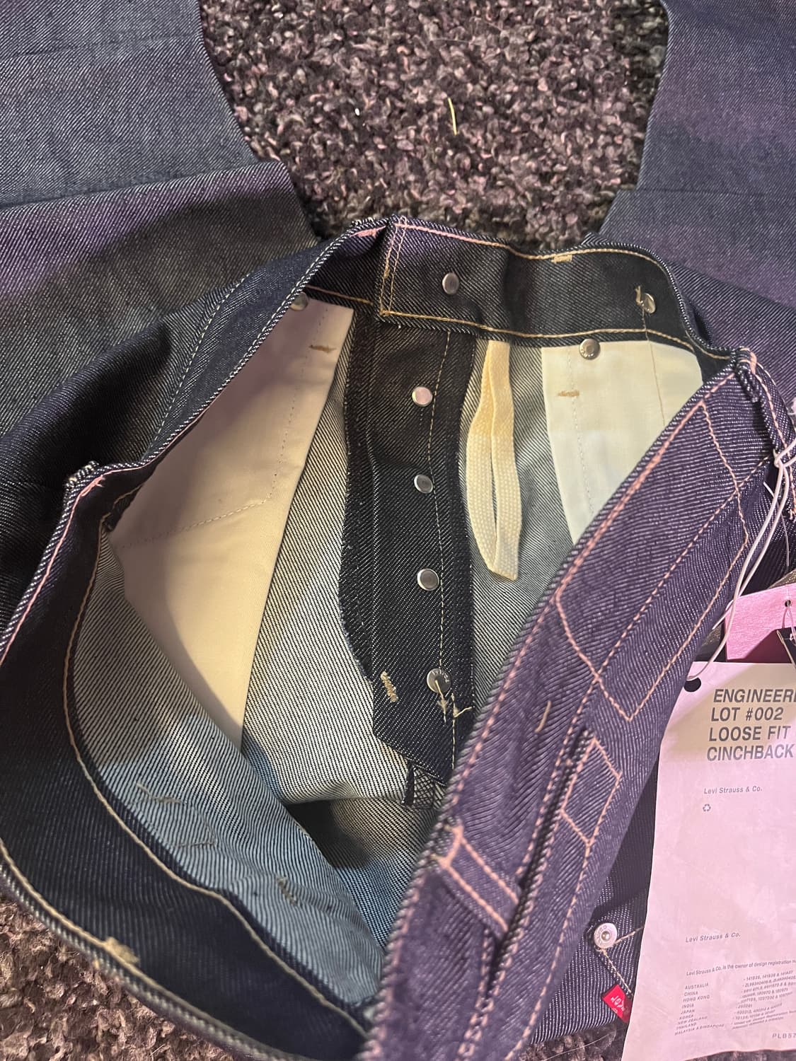 00’s Levi's Engineered Jeans 판매합니다. 상품이미지3