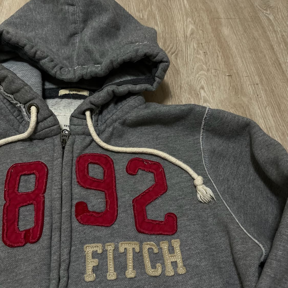 아베크롬비 1892 빅로고 후드집업 L/100  상품이미지3