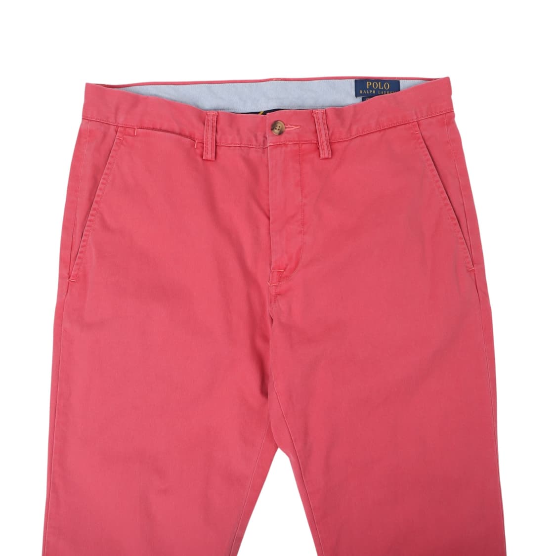 폴로 랄프로렌 다크 핑크 스트레치 슬림핏 코튼 팬츠 상품이미지2