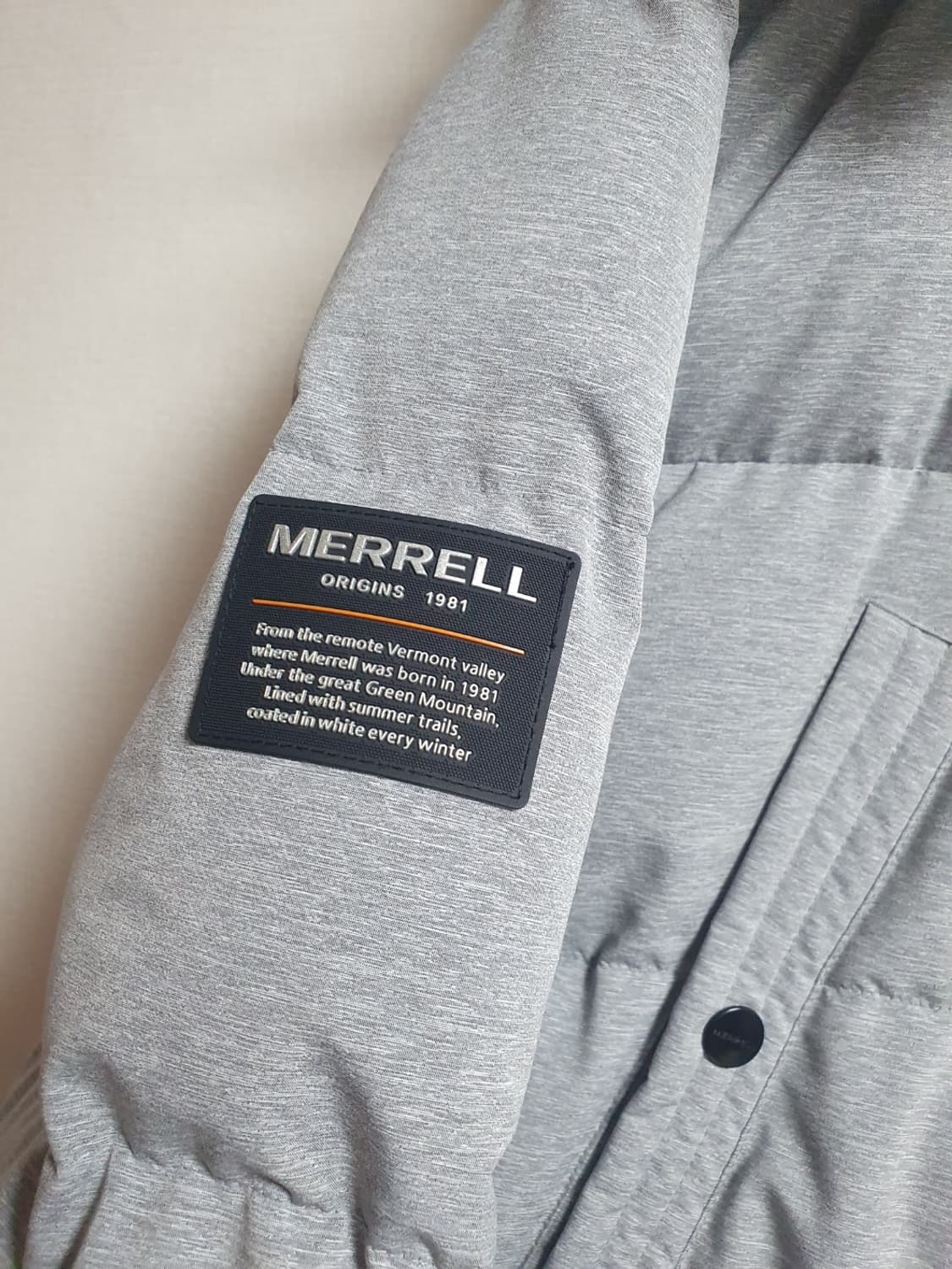 머렐 롱패딩 구스 다운 벤치파카 그레이 110 상품이미지6