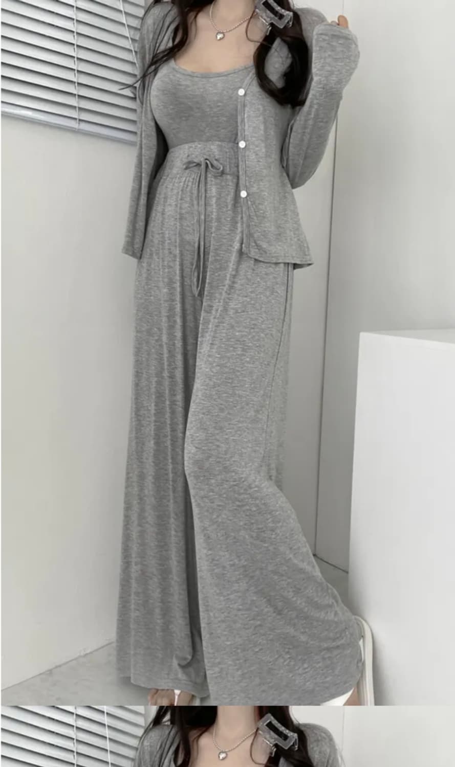 그레이 3피스 세트 상품이미지1