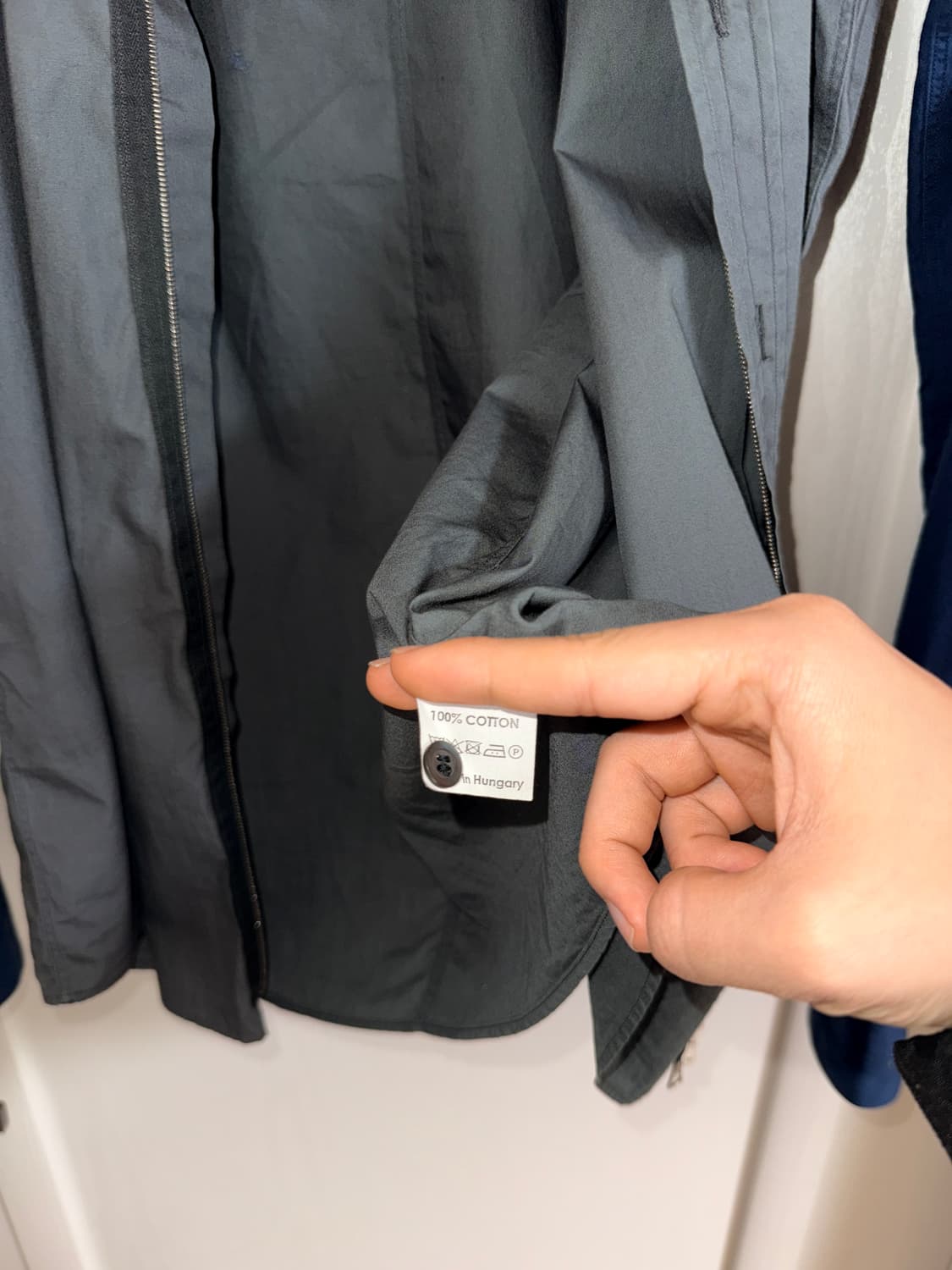 Two-Way zip up shirt 상품이미지7