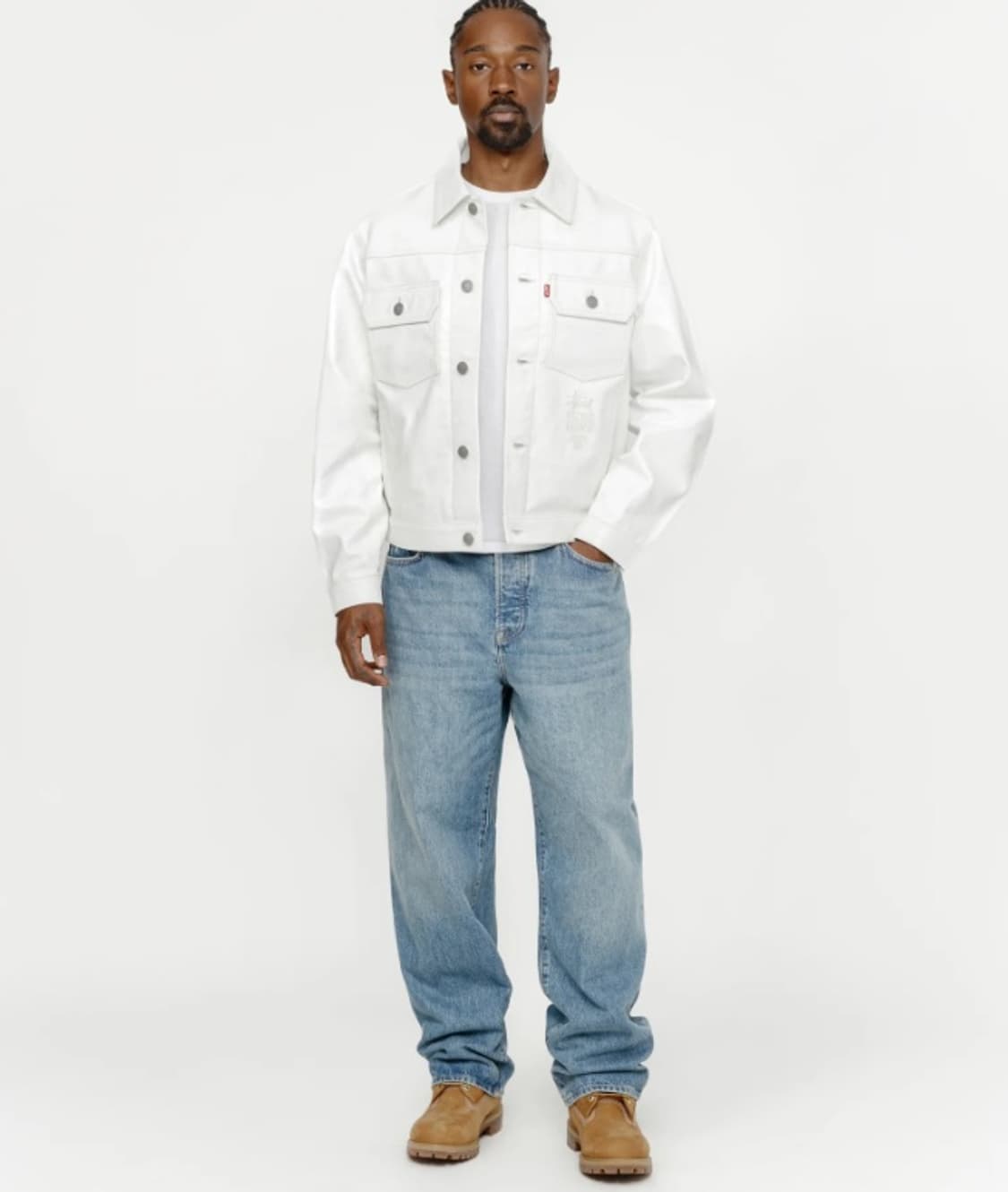 stussy X levi’s leather jacket 상품이미지2