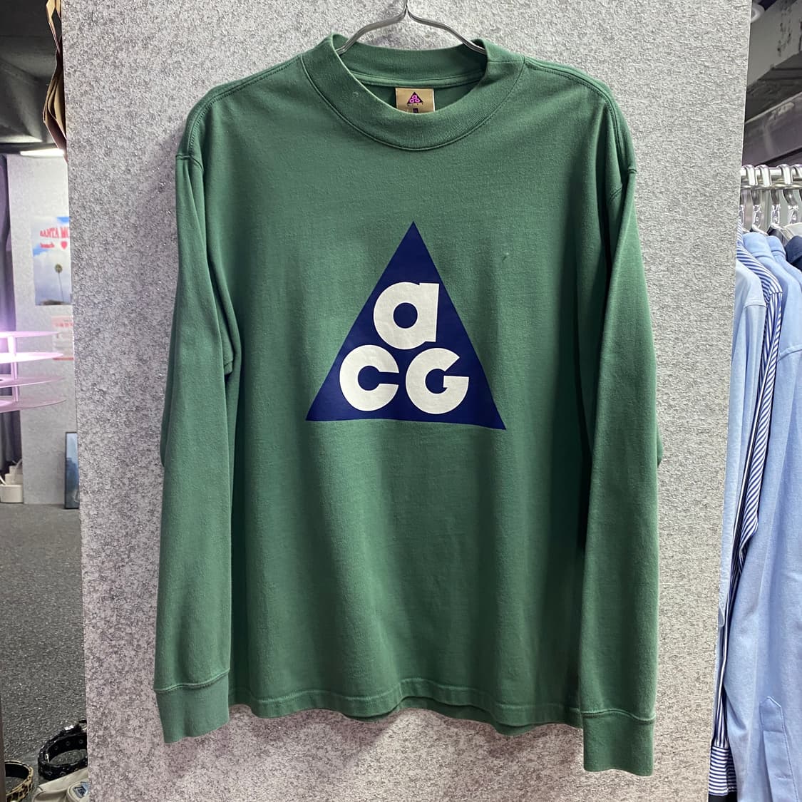 나이키 acg 빅로고 그린 롱슬리브 B2290 상품이미지2