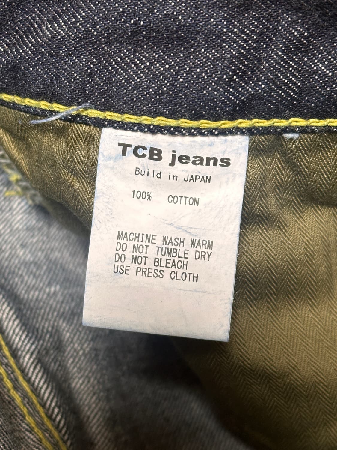 TCB jeans 40's 31 실착 1회 상품이미지4