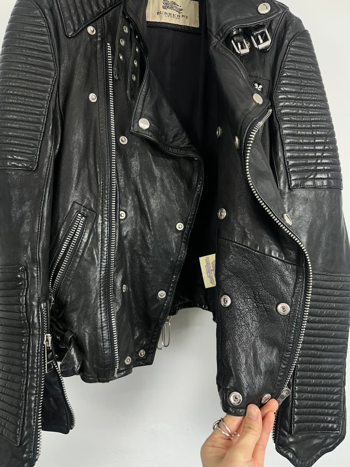 BURBERRY Quilted Biker Jacket 상품이미지8
