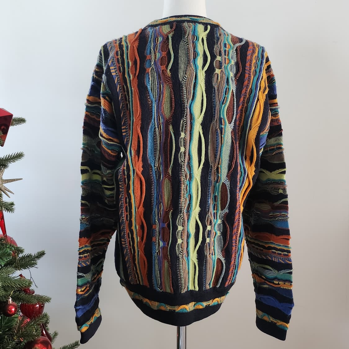 빈티지 케이블 니트 여성 쿠지스타일 상품이미지5