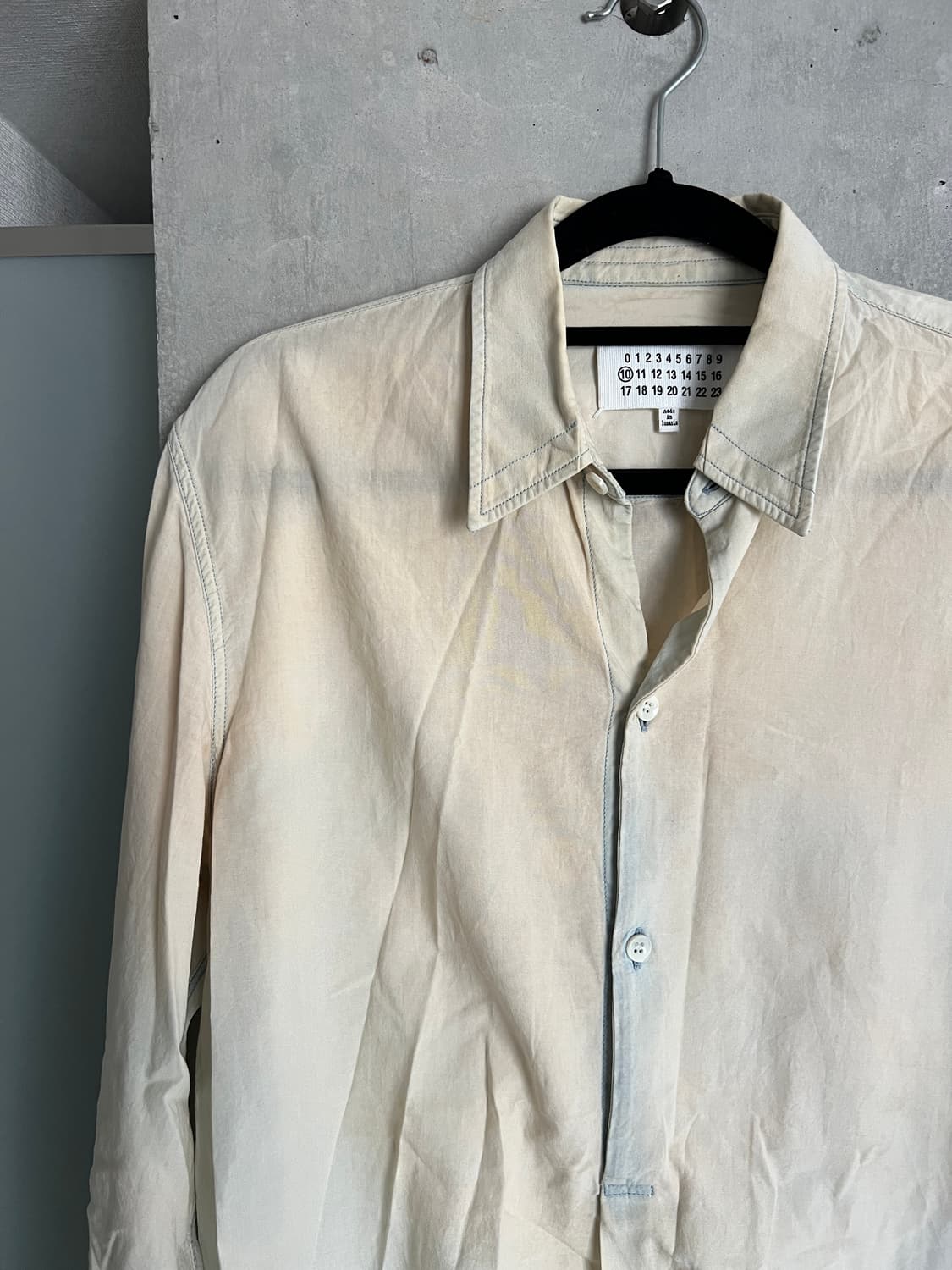 Maison Margiela 마르지엘라 dyed shirt 셔츠 상품이미지1