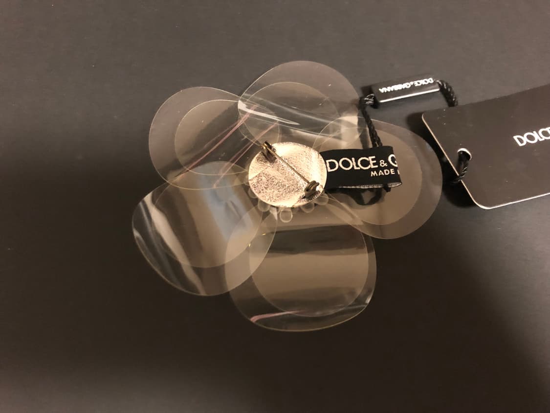 돌체앤가바나 비즈장식 플라워 브로치 코사지 상품이미지3