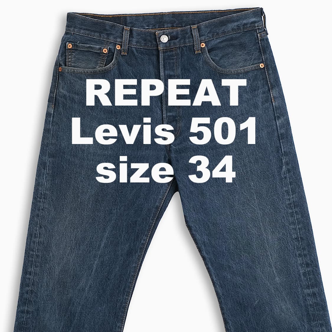 빈티지 리바이스 501 진청 34 인치 LV5013560 상품이미지1