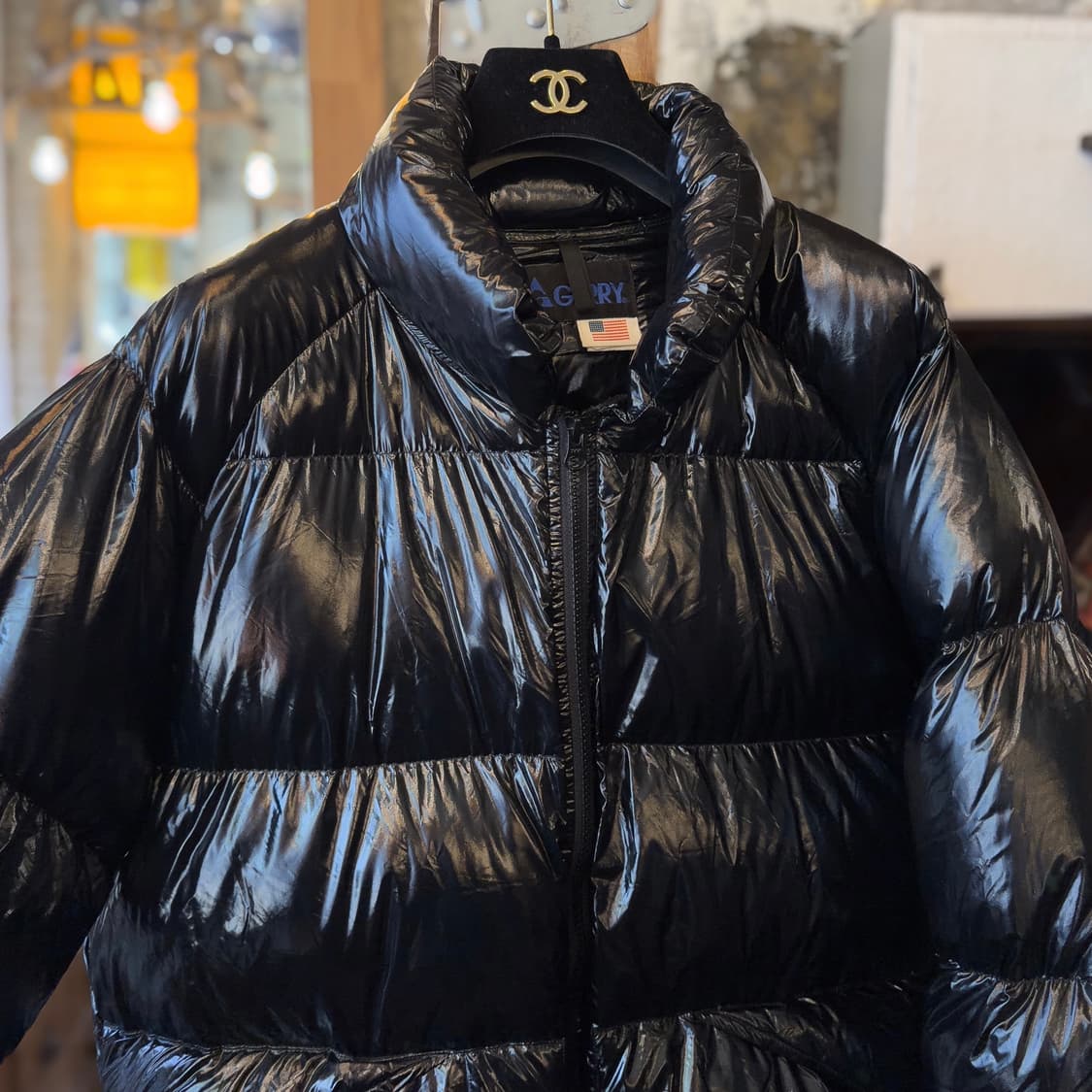 GERRY 구스다운 자켓(유광블랙) 상품이미지5