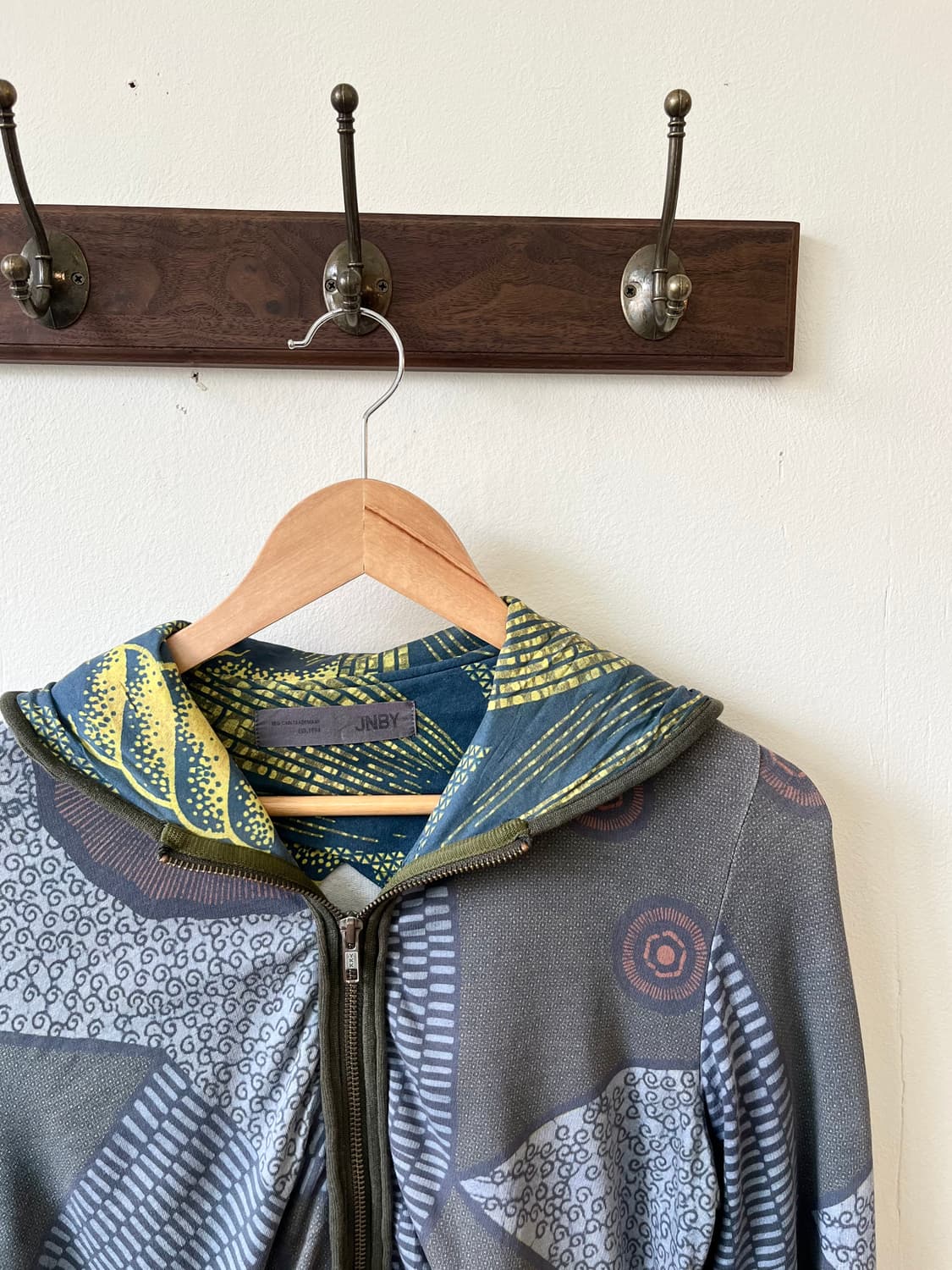 JNBY 아트 후드집업 상품이미지3