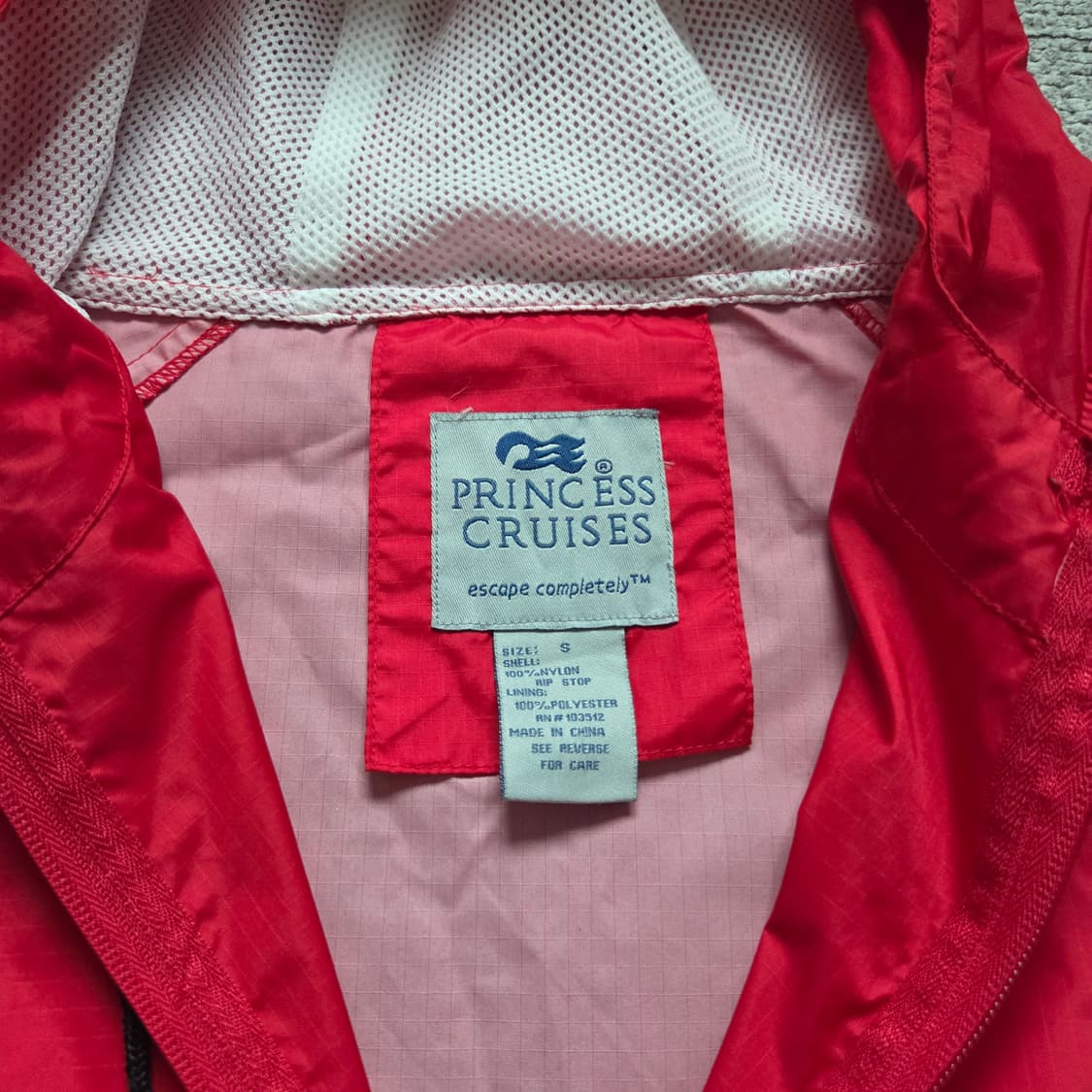 Princess Cruises 바람막이 아노락 자켓 L(100) 상품이미지5