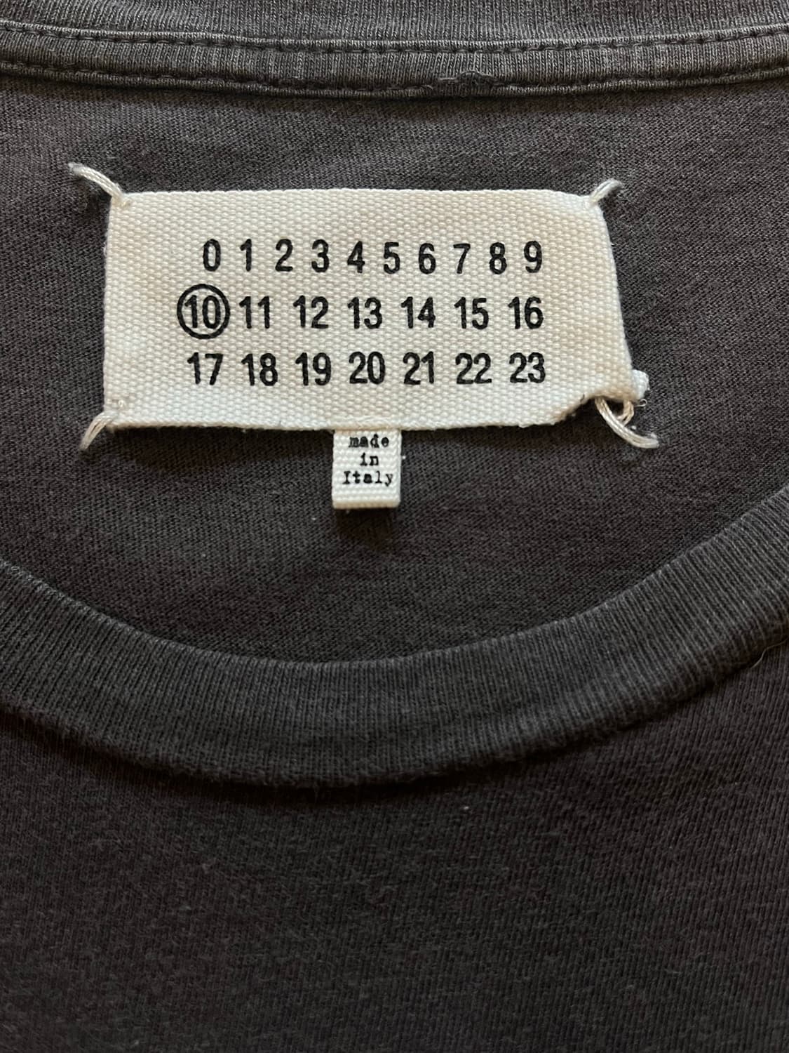 MARTIN MARGIELA GARMENT DYED TSHIRTS 상품이미지5