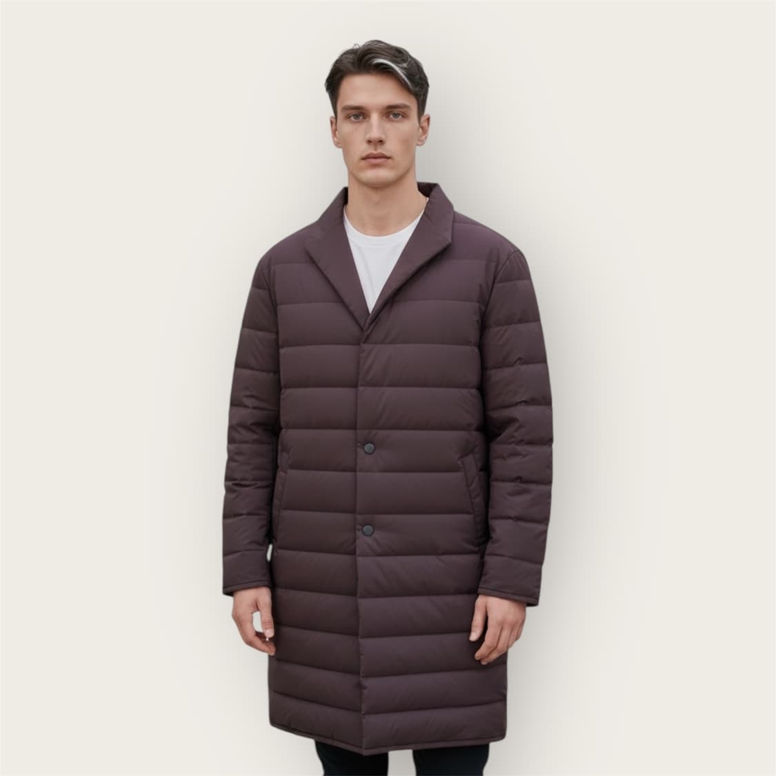 105/ 시스템옴므 구스다운 롱 패딩코트 자켓 상품이미지1