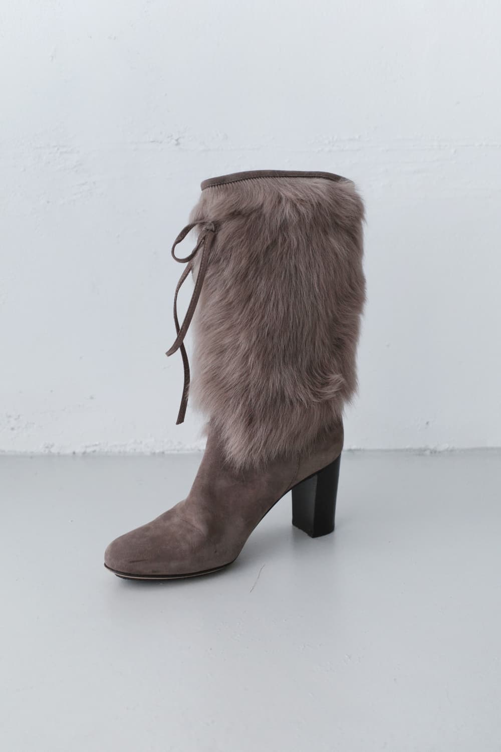 pellico) ribbon fur boots 상품이미지1