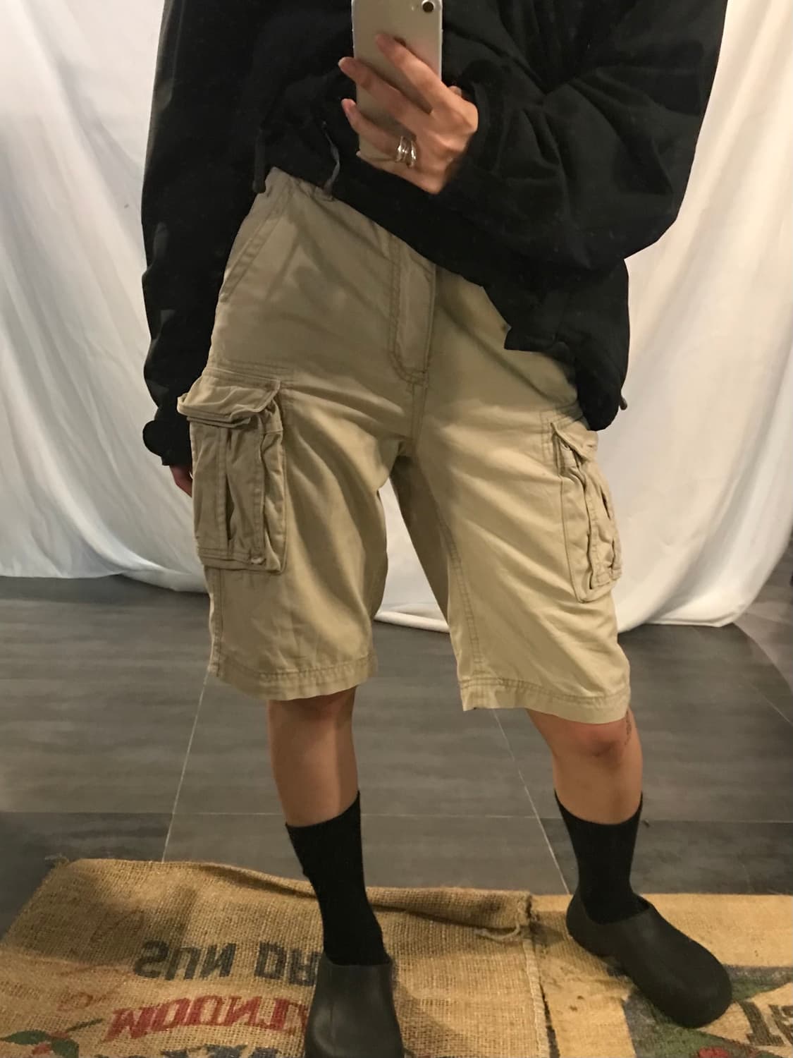 Gap Kids Beige Cargo Shorts 상품이미지1